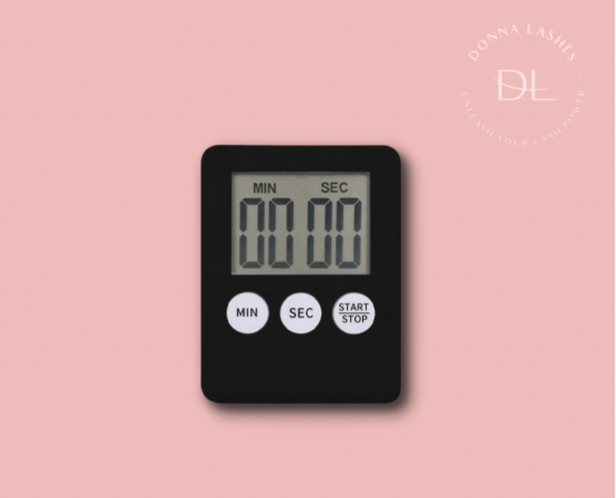 Lash and Brow Lift Black Timer