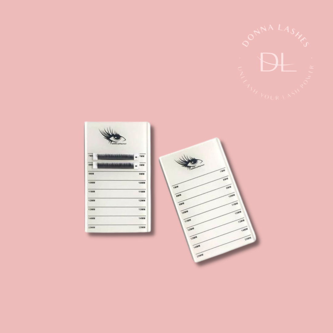 Lash Palette with Numbers
